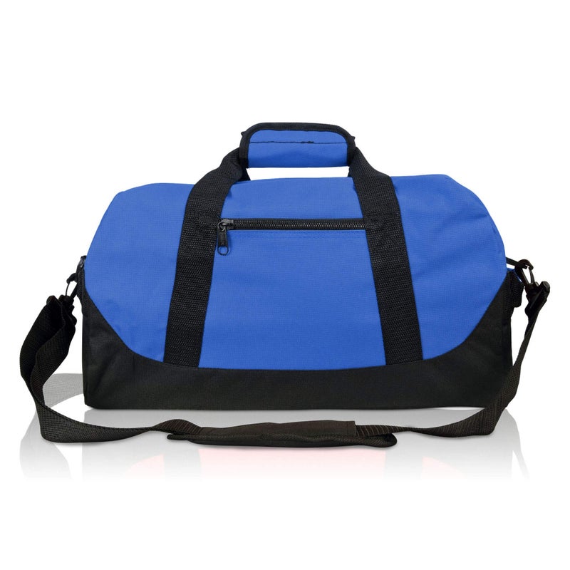 Dalix 18'' Two Tone Duffle Bag in Royal Blue Medium - Image 1
